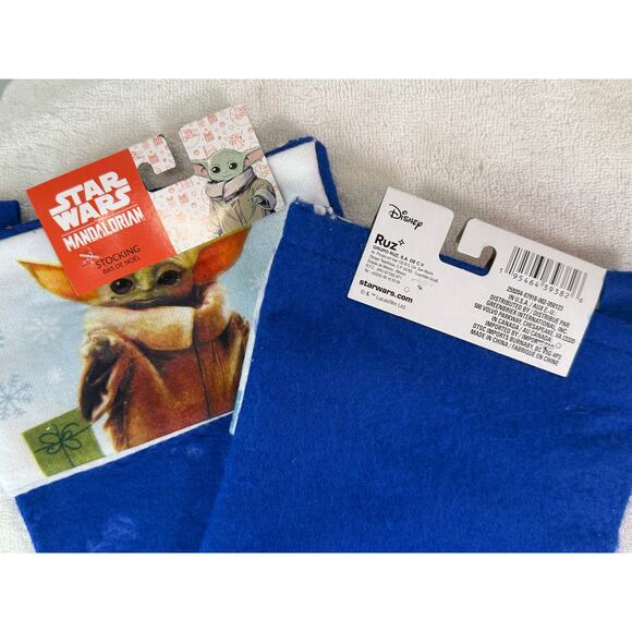 Star Wars Mandalorian Grogu Christmas Stockings Bundle NWT - Picture 5 of 6